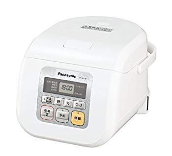 【中古】パナソニック 3合 炊飯器 マイコン式 ホワイト SR-ML051-W wgteh8f