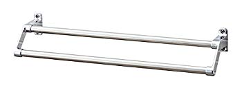 【中古】(未当て嵌める･未開封品) LIXIL(リクシル) INAX 2段式西洋手ぬぐい掛 判定基準続きもの 472×110×82 KF-11WS vf3p617
