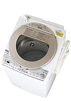 【中古】シャープ タテ型洗濯乾燥機 8kgタイプ ゴールド系 ESTX8B-N n5ksbvb|ドリエムコーポレーション