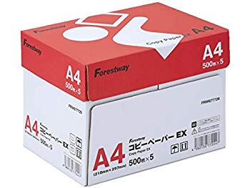 【中古】(未使用･未開封品)　コピー用紙 高白色 A4 2500枚 (500枚×5冊) コピーペーパーEX df5ndr3
