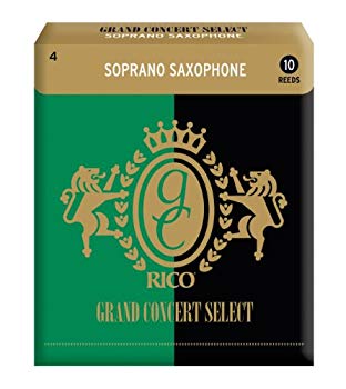 【中古】RICO リード グランドコンサートセレクト ソプラノサクソフォーン 強度:4(10枚入) RGC10SSX400 2mvetro