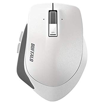 【中古】(未使用･未開封品)　バッファロー BSMBB500LWH プレミアムフィットマウス Lサイズ ホワイト qdkdu57