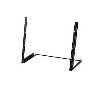 【中古】(未使用･未開封品)　キクタニ ラックマウントスタンド 19インチ 8U 耐荷重 20Kg R-8U ブラック sdt40b8