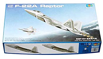 【中古】インターライド 1/144 トランペッターモデル F-22 ラプター プラモデル 6g7v4d0