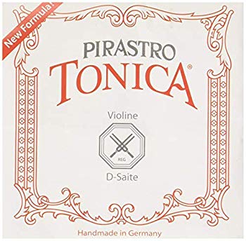 【中古】【非常に良い】Tonica トニカ ヴァイオリン弦 D線 ナイロン 4/4 シルヴァー巻 412821 wyw801m