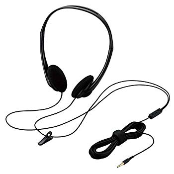 【中古】エレコム ステレオヘッドホン オープンエアー型 音量調整付 モノラル/ステレオ切替スイッチ付 からまりにくいフラットなロングケーブル 5.0m EHP qqffhab