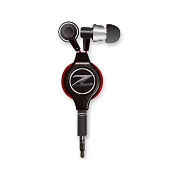 【中古】大気圏ジェイ ニスモ(NISMO)FAIRLADY Z堅苦しさ使用許可品 ステレオイヤホン巻取り式 iPhone6/6S相応う 黒いこと NZ-ES37 BK w17b8b5