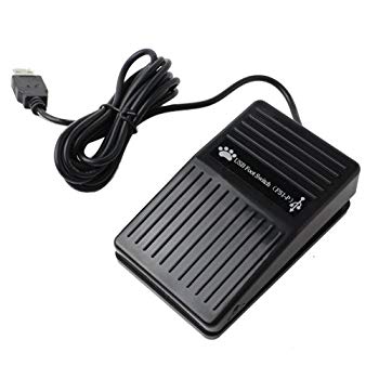 【中古】(未使用･未開封品)　USB 足踏み スイッチ シングル フットペダル USB フット スイッチ ペダル 足踏み PC パソコン 接続 マウス USB足踏みスイッチ| ER-FOOT1 v1yptgt