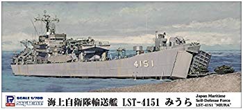 【中古】【非常に良い】ピットロード 1/700 スカイウェーブシリーズ 海上自衛隊輸送艦 LST-4151 みうら プラモデル J83 mxn26g8