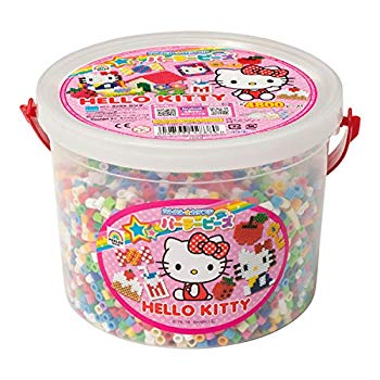 【中古】(未使用･未開封品)　パーラービーズ ハローキティ筒入り 4800P sdt40b8