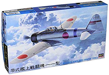 【中古】【非常に良い】ハセガワ 1/48 日本海軍 三菱 A6M2a 零式艦上戦闘機 11型 プラモデル JT42 6g7v4d0