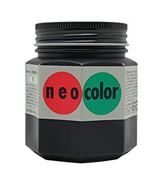 【中古】ターナー色彩 アクリル絵具 ネオカラー 黒 NC25031 250ml wgteh8f