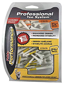 【中古】(未使用･未開封品)　プライドスポーツ 1-1/2" 38mm & 2-3/4" 69mm エボリューション ティー コンボ パック SSCPEV23450 60wa65s｜ドリエムコーポレーション