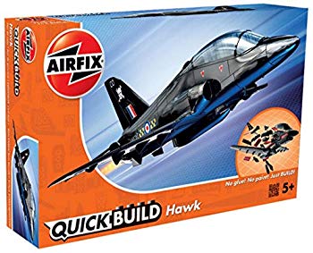 【中古】エアフィックス クイックビルドシリーズ イギリス軍 BAEホーク 塗装済みブロック式組み立てキット QB6003 プラモデル rdzdsi3