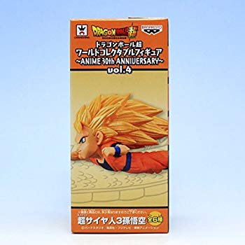 【中古】【非常に良い】超サイヤ人３孫悟空 （ドラゴンボール超 ワールドコレクタブルフィギュア ANIME 30th ANNIVERSARY vol.4 アニメ グッズ プライズ バンプレスト） dwos6rj