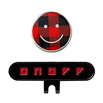 【中古】【非常に良い】GLOBERIDE(グローブライド) グリーンマーカー ONOFF ボールマーカー ユニセックス OQ0917-03RED レッド dwos6rj