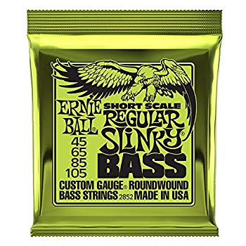 【中古】【非常に良い】【正規品】 ERNIE BALL 2852 ショート・スケール・ベース弦 (45-105) SHORT SCALE REGULAR SLINKY BASS レギュラー・スリンキー n5ksbvb｜ドリエムコーポレーション