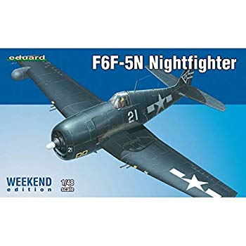 【中古】【非常に良い】エデュアルド 1/48 ウィークエンドエディション アメリカ海軍 グラマンF6F-5Nヘルキャット プラモデル EDU84133 2zzhgl6