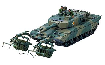 【中古】(未使用・未開封品) タミヤ 1/35 ミリタリーミニチュアシリーズ No.236 陸上自衛隊 90式戦車 マインローラー 92式地雷原処理ローラ装備 プラモデル 35236 ar3p5n1|ドリエムコーポレーション