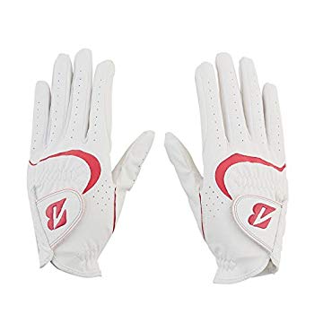 【中古】(未使用･未開封品)　BRIDGESTONE(ブリヂストン) ゴルフグローブ TOUR B グローブ GRIPLADY レディース GLG79J 両手 ホワイト/ピンク 19 qdkdu57