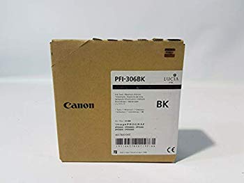 【中古】キヤノン インキ貯蔵タンク 写真絵黒いこと PFI-306BK 6657B001 i8my1cf