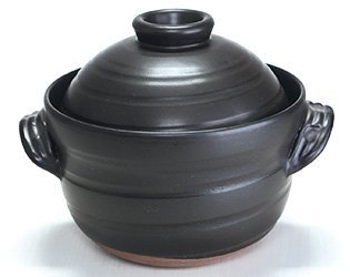 【中古】大黒窯 手造り ごはん土鍋 二重蓋 炊飯 2合炊き g6bh9ry｜ドリエムコーポレーション