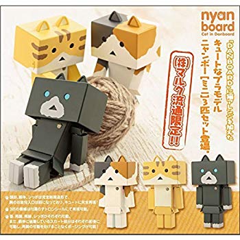 【中古】(未使用･未開封品)　コトブキヤ [KP433] ニャンボー[ミニ] 3体セット KOTOBUKIYA ダンボー よつばと 0pbj0lf