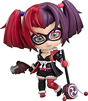 【中古】ねんどろいど ニンジャバットマン ハー花の冠・クイン センゴク・エディション ノン規摸 ABS\u0026PVC製 塗り付ける済みモビール図形 mxn26g8