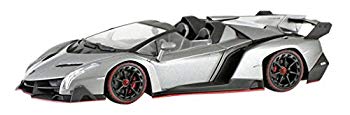 【中古】(未使用・未開封品) 京商オリジナル 1/43 ランボルギーニ ヴェネーノ ロードスター グレー/レッドライン 完成品 kmdlckf|ドリエムコーポレーション