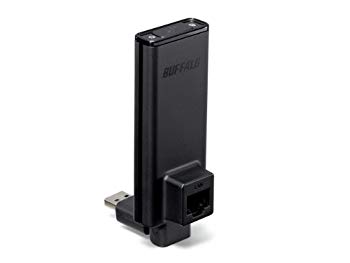 【中古】(未使用･未開封品)　BUFFALO テレビ・レコーダー用 ワイヤレスユニット 300Mbps WLI-UTX-AG300 p1m72rm