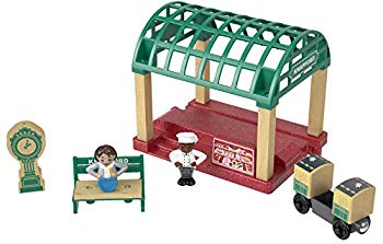【中古】(未使用･未開封品)　きかんしゃトーマス 木製レールシリーズ ナップフォードステーション FKF49 wyeba8q