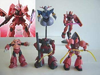 【中古】(未使用･未開封品)　ガンダム HMSセレクション シャア専用 MS スペシャル 全6種 :全6種 1 ザク(ザクマシンガン・ヒートホーク付 tu1jdyt