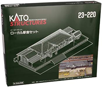 【中古】(未使用･未開封品)　KATO Nゲージ ローカル駅舎セット 23-220 鉄道模型用品 lok26k6