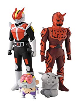【中古】(未使用･未開封品)　ソフビ魂 仮面ライダー電王 + しん王 ar3p5n1｜ドリエムコーポレーション
