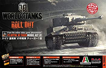 【中古】イタレリ プラッツ 1/35 WORLD OF TANKS ドイツ 重戦車VI号戦車 ティーガー1型?プラスチックモデルキット WOT39502 ggw725x|ドリエムコーポレーション