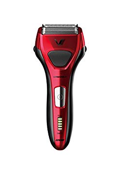 【中古】IZUMI S-DRIVE ソリッドシリーズ 往復式シェーバー 4枚刃 レッド IZF-V557-R z2zed1b