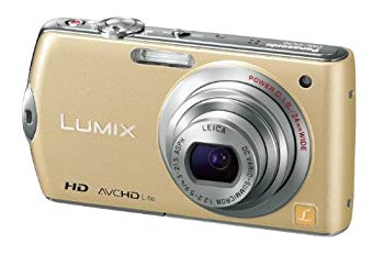 【中古】パナソニック デジタルカメラ LUMIX FX70 リュスクゴールド DMC-FX70-N wgteh8f|ドリエムコーポレーション