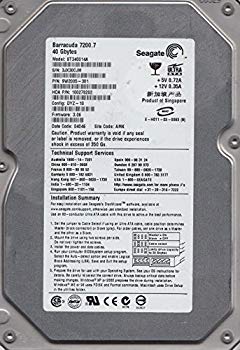 【中古】Seagate Barracuda 7200.7 40GBHDD UDMA/100 7200RPM 2MB IDE bme6fzu