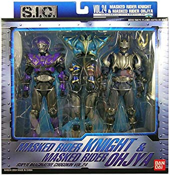 【中古】【非常に良い】S.I.C. Vol. 24 仮面ライダーナイト & 王蛇 cm3dmju