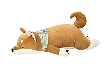 【中古】(未使用･未開封品)　りぶはあと 抱き枕 プレミアムねむねむアニマルズクール 柴犬の柴犬のコタロウ Lサイズ W73xD32xH18cm 58016-44 bt0tq1u