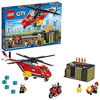 【中古】レゴ (LEGO) シティ 消防ヘリコプタ 60108 w17b8b5