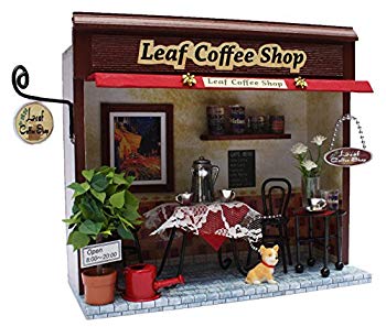 【中古】(未使用･未開封品)　ビリー 手作りドールハウスキット 街角のお店キット リーフコーヒーショップ 8787 7z28pnb 5,554円