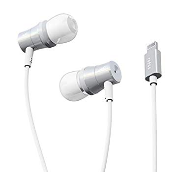 【中古】(未使用･未開封品)　ラディウス radius iPhone用イヤホン : Lightning接続対応 リモコンマイク付き カナル型イヤホン アルミハウジング HP-NEL21S (シルバー) 6k88evb