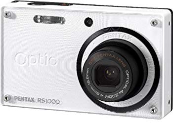 【中古】PENTAX デジタルカメラ Optio RS1000 ホワイト 1400万画素 27.5mm 光学4倍 着せ替え デジタルカメラ OptioRS1000WHOPTIORS1000WH wgteh8f｜ドリエムコーポレーション