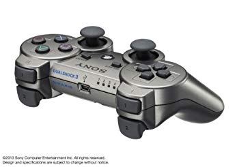【中古】ワイヤレスコントローラ (DUALSHOCK3) メタリック・グレー khxv5rg