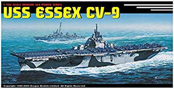【中古】(未使用・未開封品) ドラゴン 1/700 アメリカ海軍 航空母艦 U.S.S.エセックス CV-09 プラモデル DR7049 p706p5g