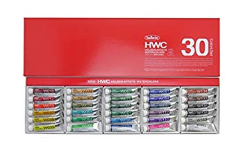 【中古】ホルベイン 透明水彩絵具 30色セット W407 5ml(2号) bme6fzu