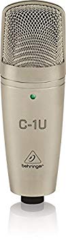 【中古】【非常に良い】ベリンガー USBコンデンサーマイク ボーカル スタンドマウント付き C-1U 2mvetro
