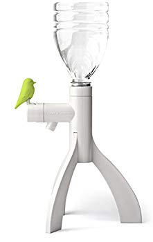 【中古】(未使用･未開封品)　QUALY ウォーターサーバーになる ウォーターディスペンサー Thirsty Bird グリーン 090046GR p1m72rm