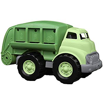 【中古】Green Toys (グリーントイズ) ゴミ収集車 グリーン 2mvetro｜ドリエムコーポレーション